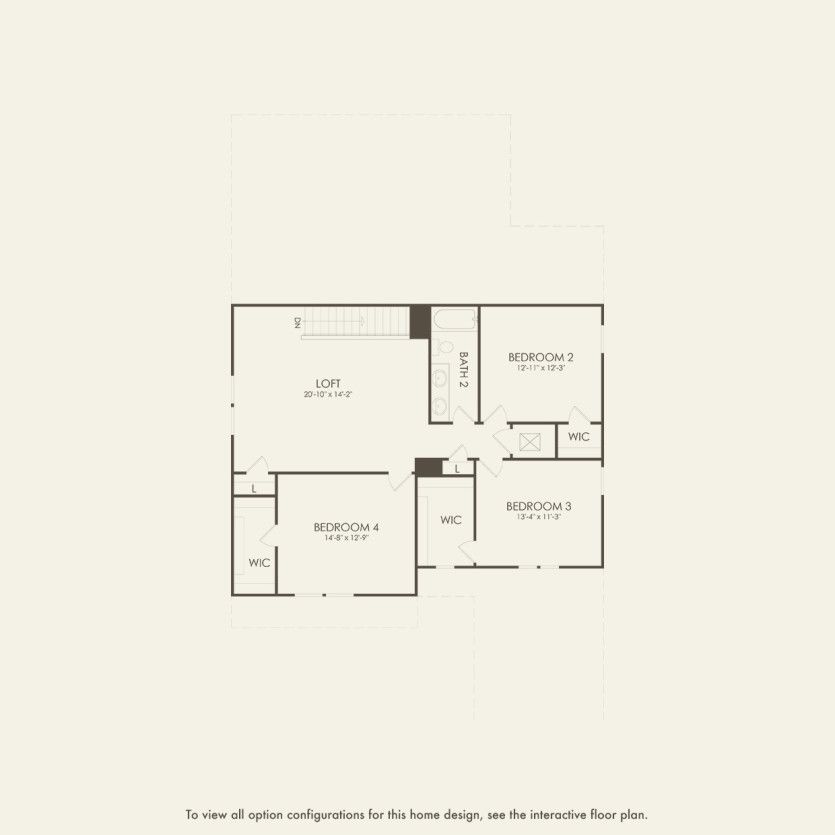 Second Floor 4 br / 3 ba
