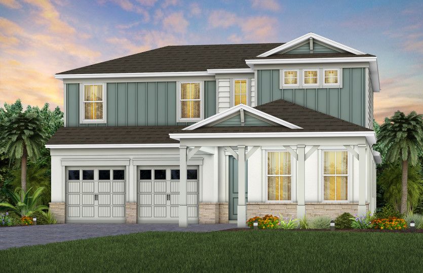 Coral Grand CO202 with Stone Elevation