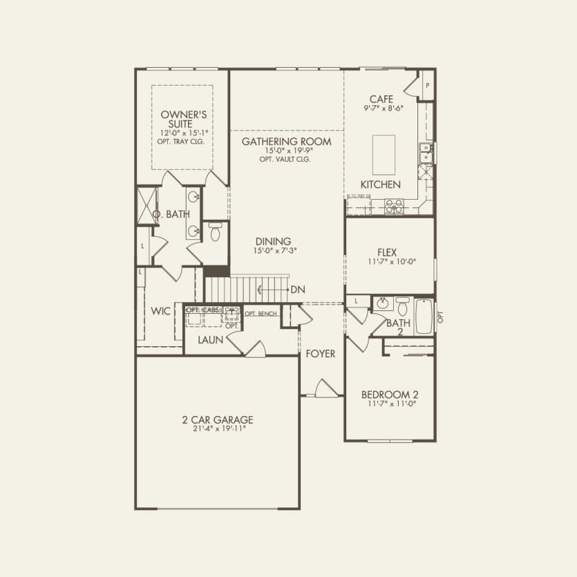 First Floor 2 br / 2 ba