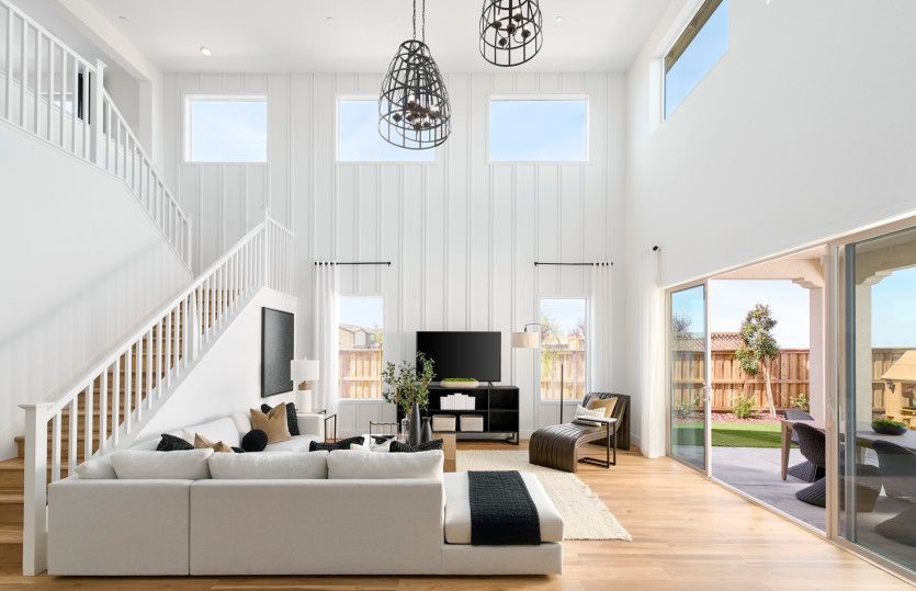 Functional open floorplan