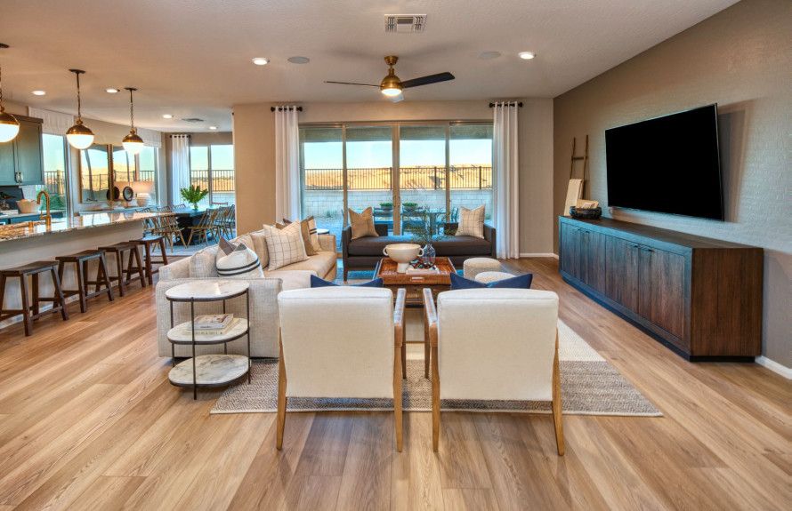 Gathering Room with slider doors