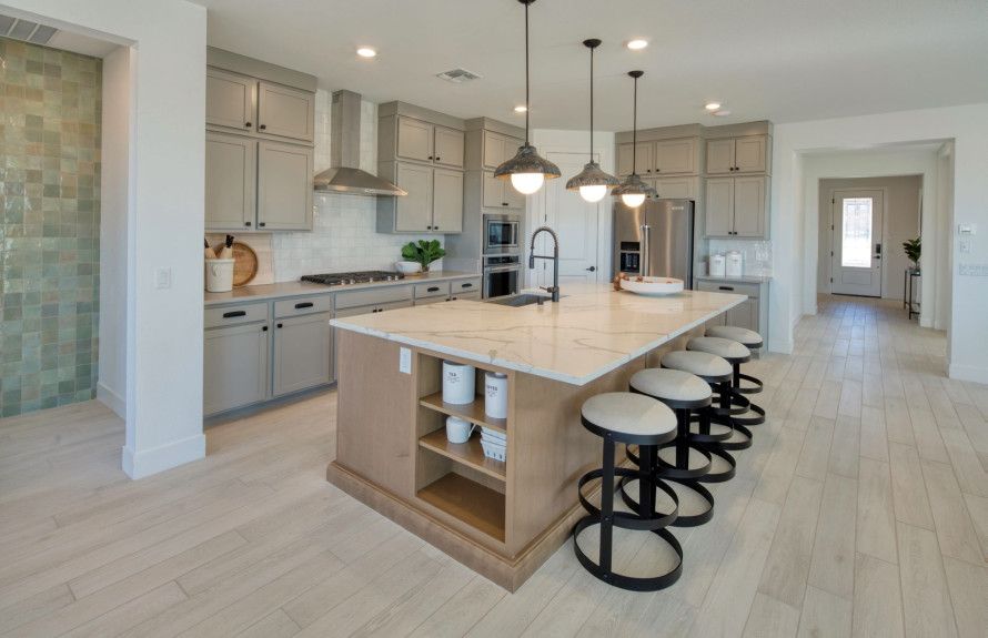 Beautiful Kitchen with Large Island