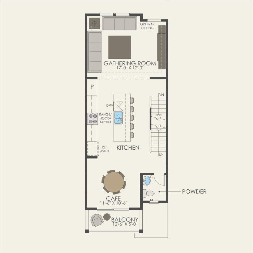 Second Floor 3 br / 3.5 ba