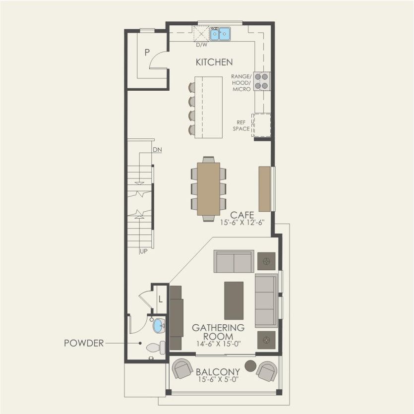 Second Floor 3 br / 3.5 ba