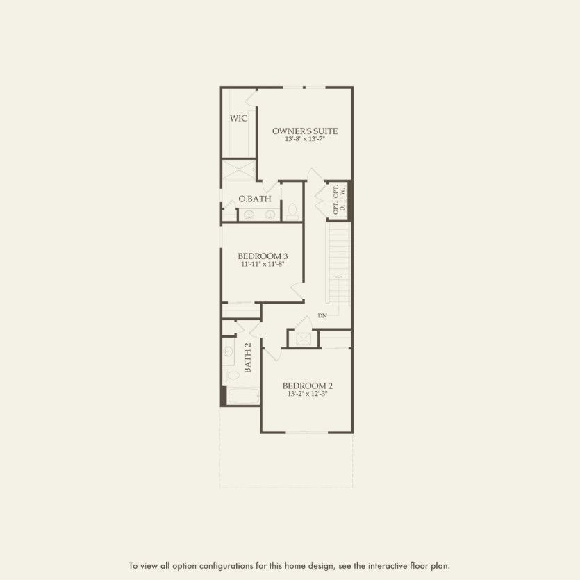 Second Floor 3 br / 2.5 ba