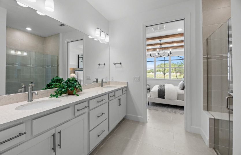 Dual vanity sinks
