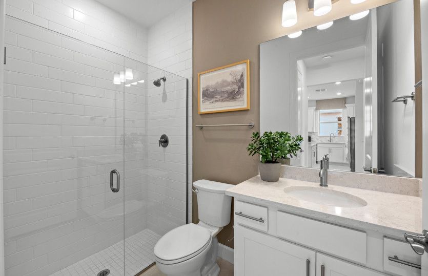 Secondary bathroom
