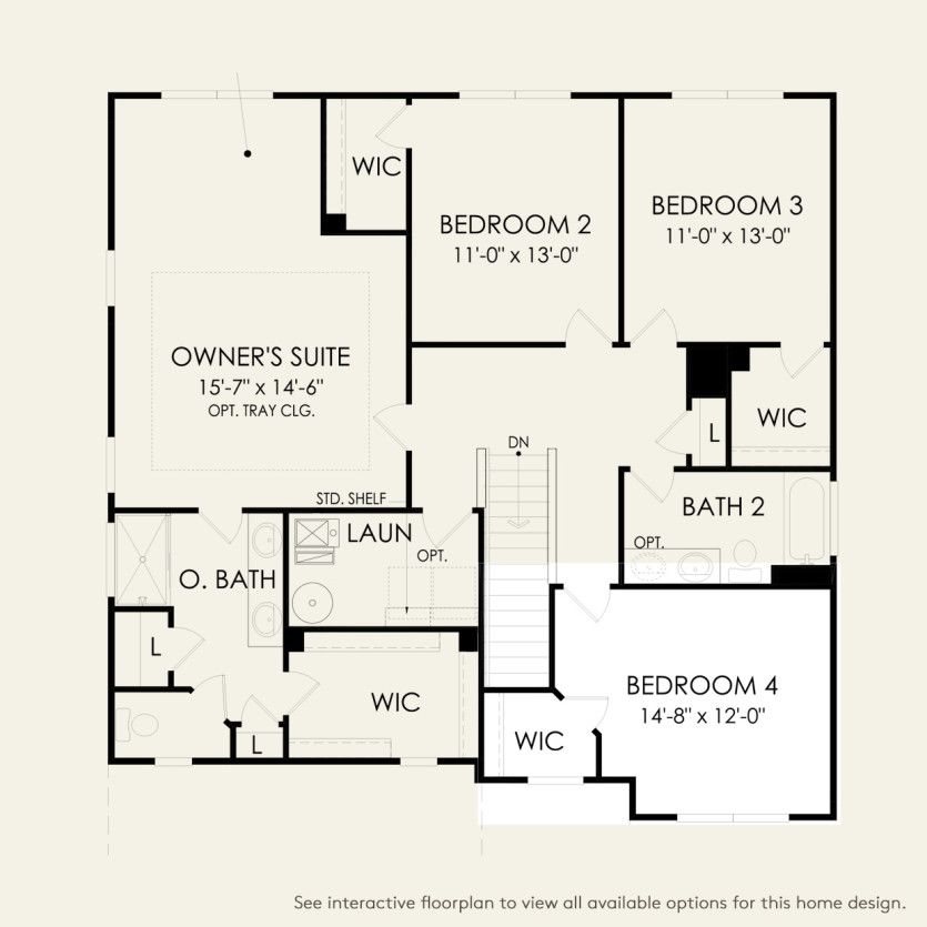 Second Floor 4 br / 2.5 ba