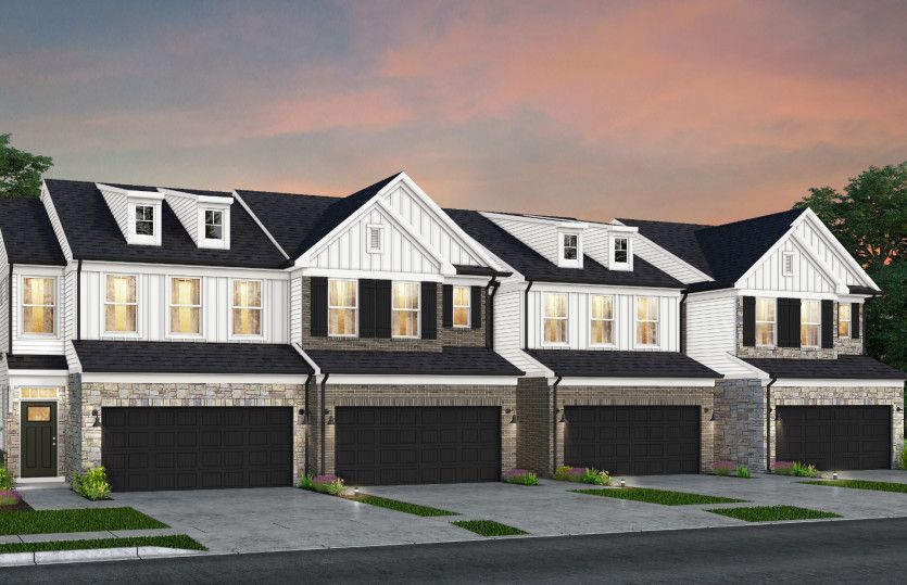 4-Unit Townhome - American Farmhouse