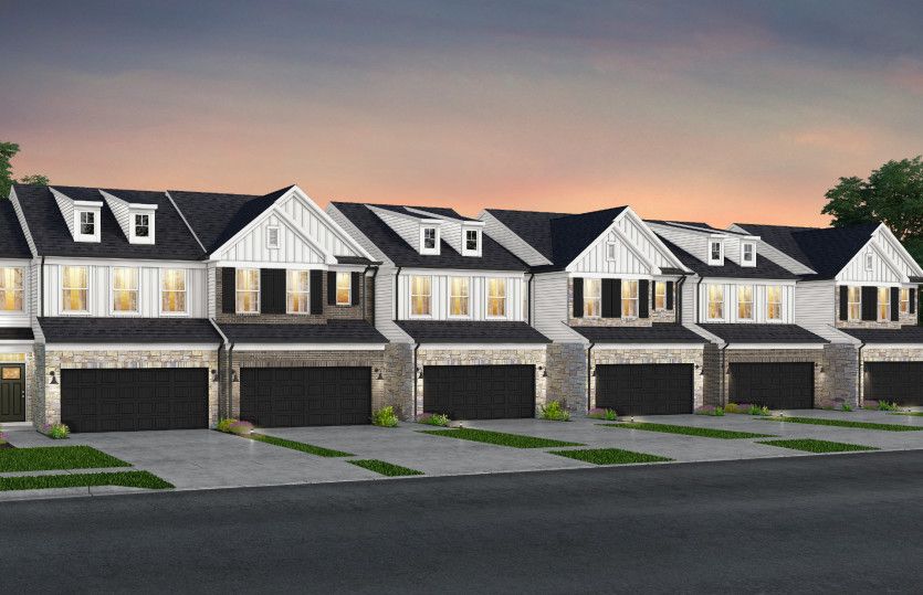 6-Unit Townhome - American Farmhouse