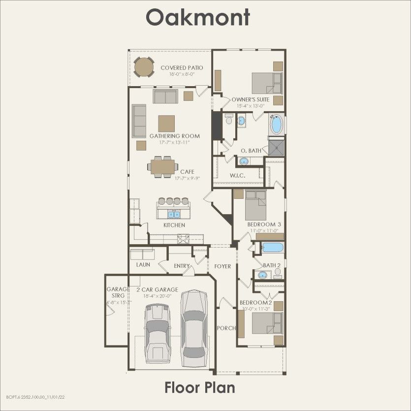 First Floor 3 br / 2 ba