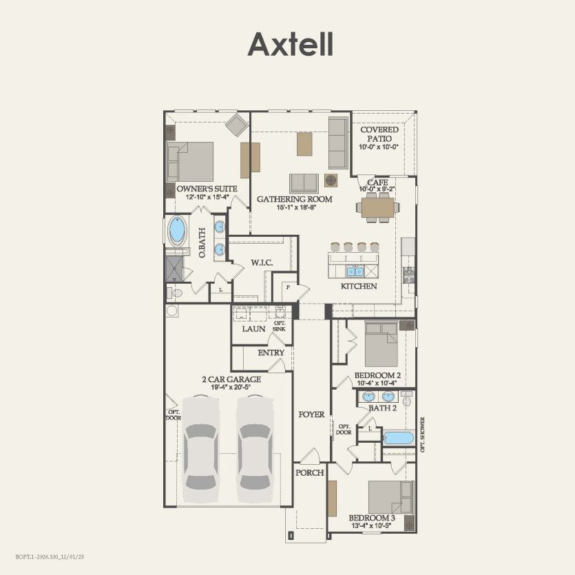 First Floor 3 br / 2 ba