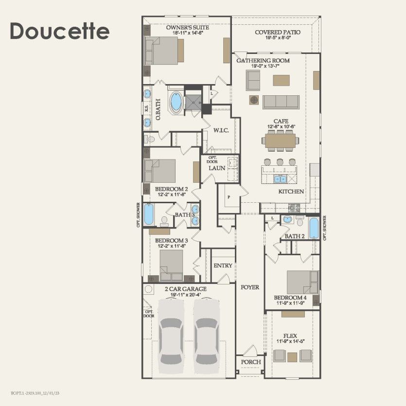 First Floor 4 br / 3 ba