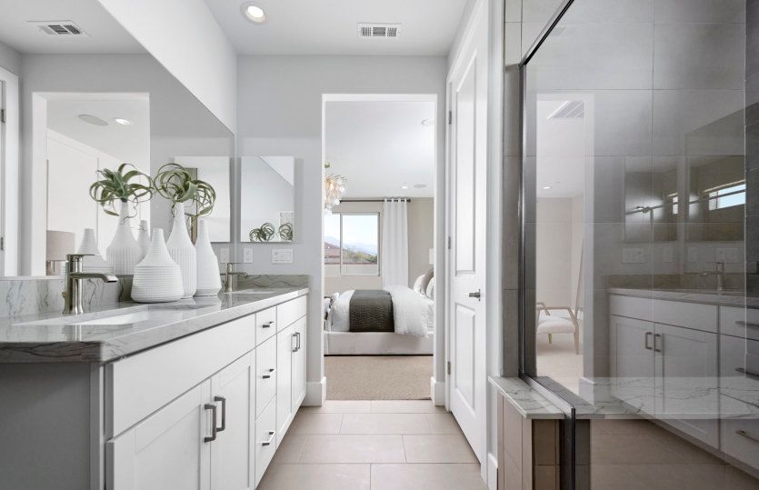 Exeter Model Owner's Bathroom