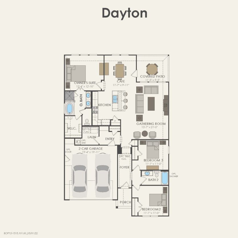 First Floor 3 br / 2 ba