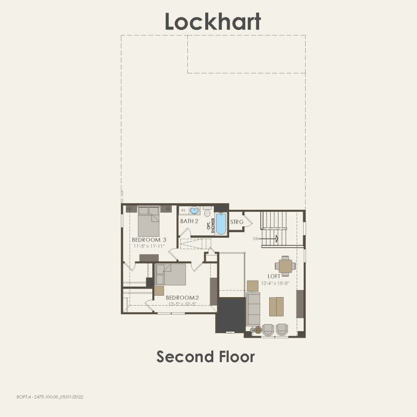 Second Floor 3 br / 2.5 ba
