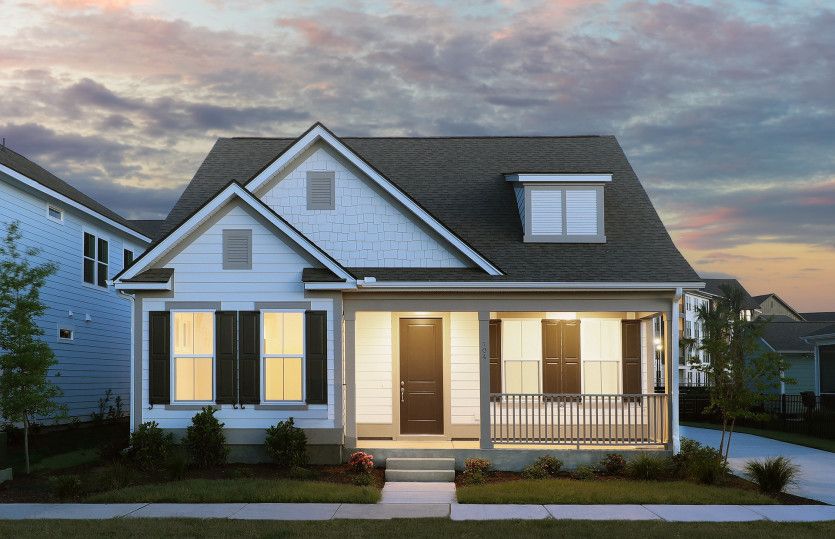 Belleview Exterior 2 new home with a covered front porch