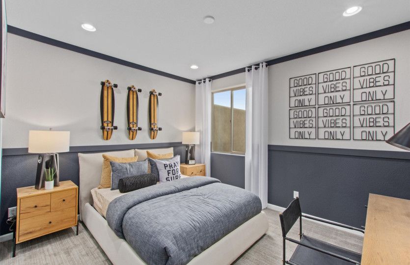 Large bedroom for kids rooms or for visiting guests.