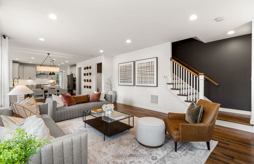 Bright and Airy Living Spaces