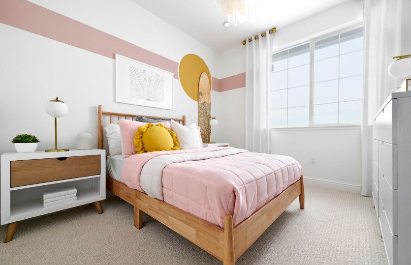 Secondary bedroom for guests or kids