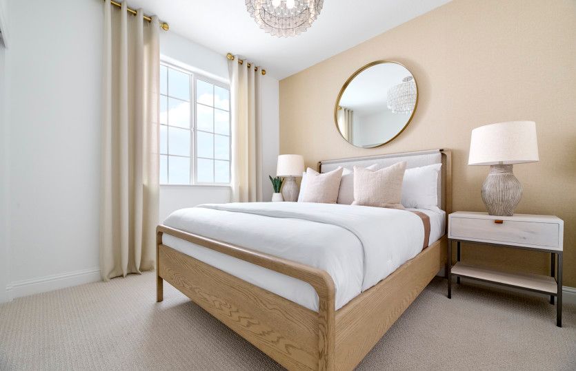 Spacious secondary bedroom