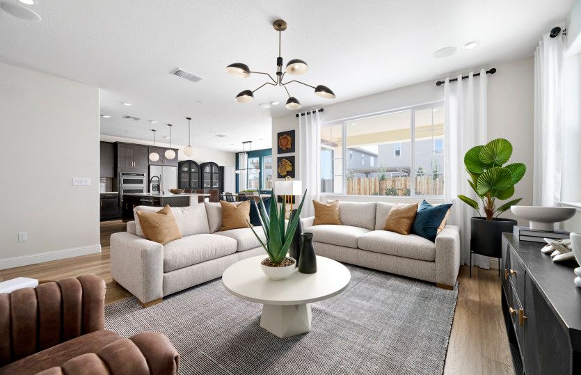 Functional open floorplan