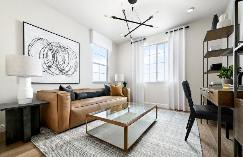 Versatile den office