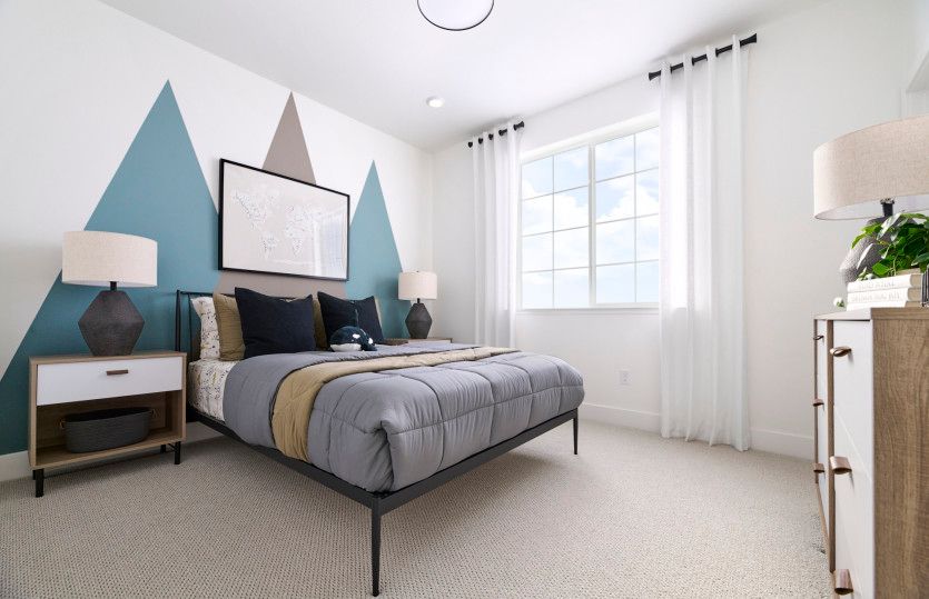 Spacious secondary bedroom