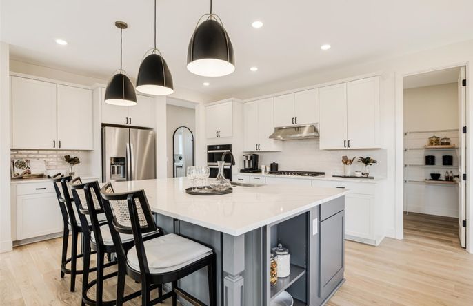 Spacious Kitchens