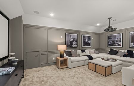 Amazing Theater Room!