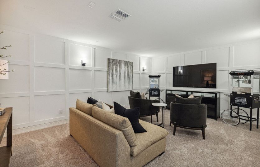 Optional Private Media Room