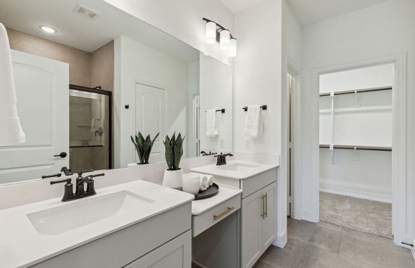 Owner's Bathroom with Double Vanity