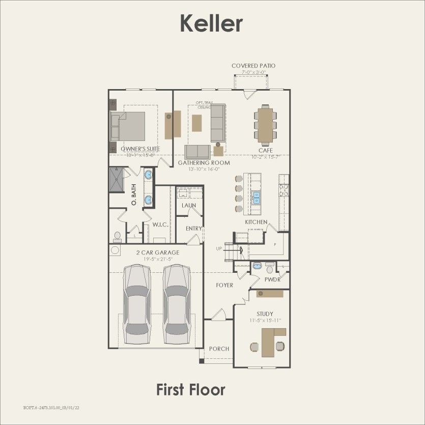 First Floor 4 br / 2.5 ba
