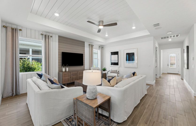 Spacious living room, perfect for entertaining