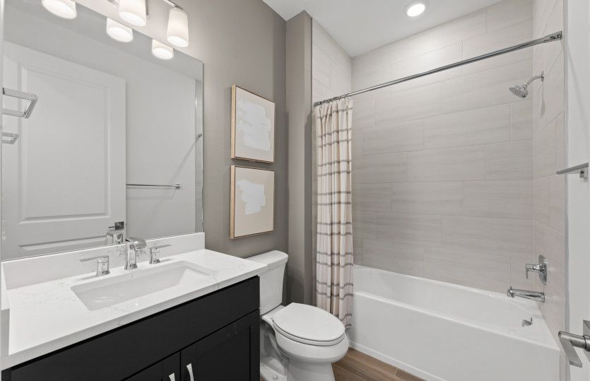 Secondary bathroom