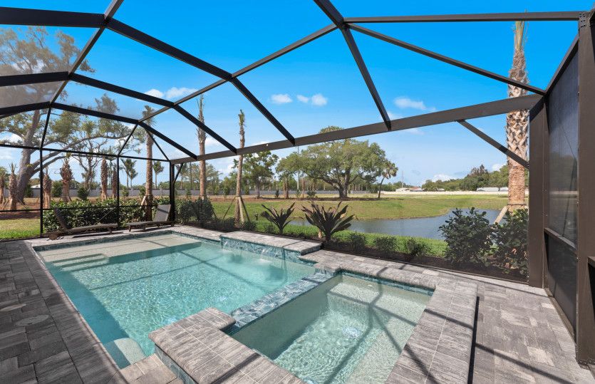 Screened-in lanai