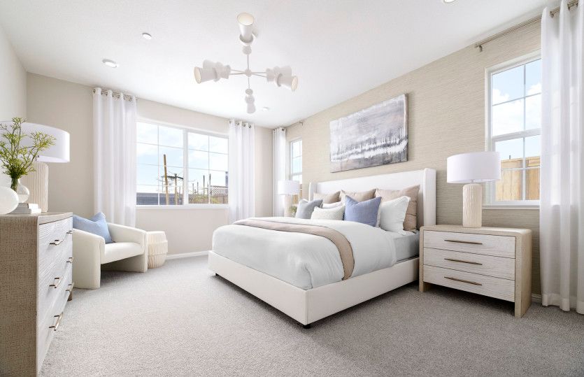Large owner's suite with plenty of sunlight