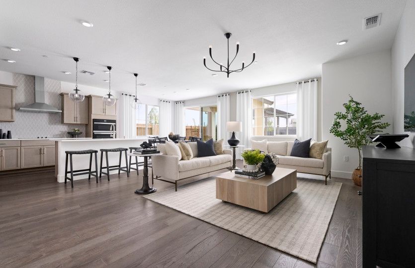 Functional open floorplan