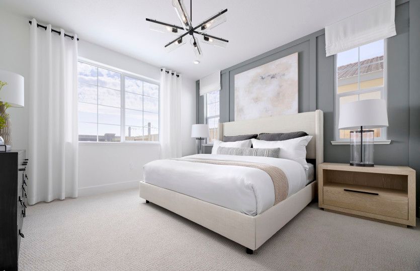 Large owner's suite with plenty of sunlight