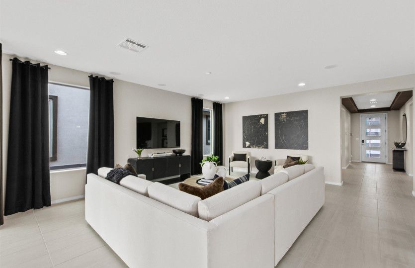 This floorplan boasts of open space and was designed with comfort in mind.