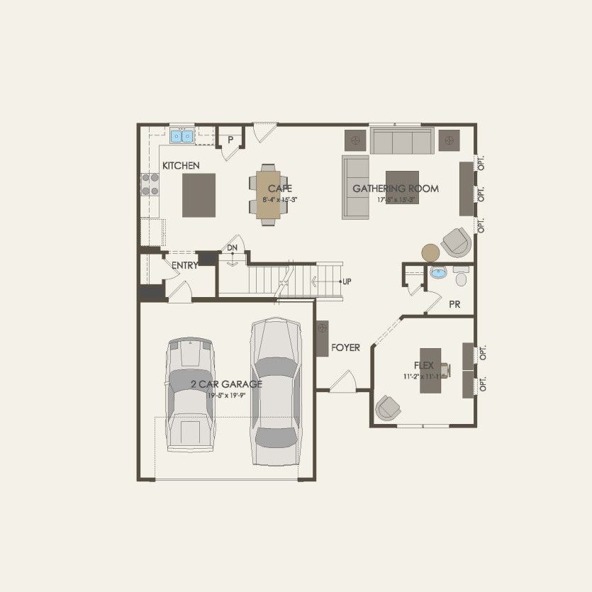 First Floor 4 br / 2.5 ba