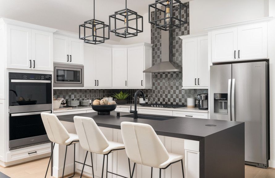 Waterfall Kitchen Islands