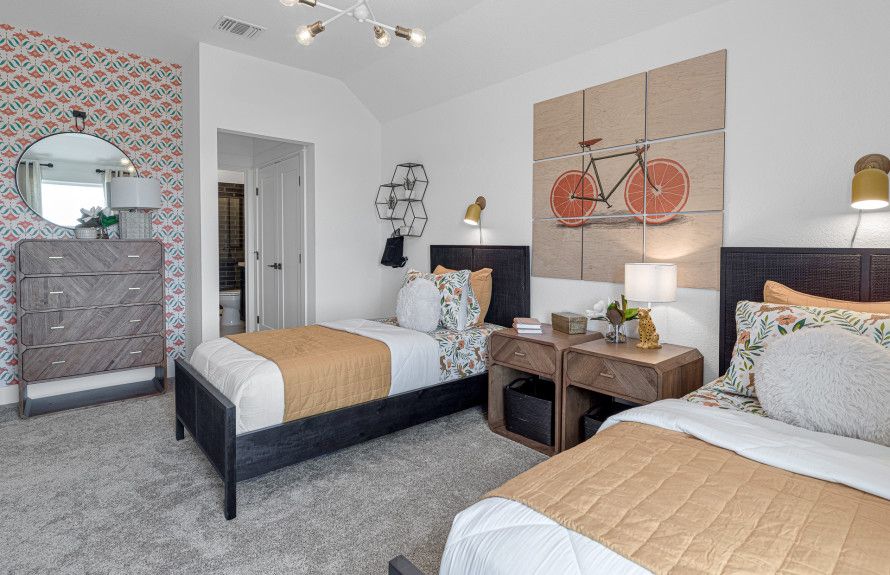 Spacious Secondary Bedrooms