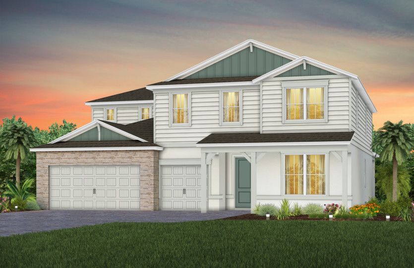 Oakhurst Exterior CO2 with Stone