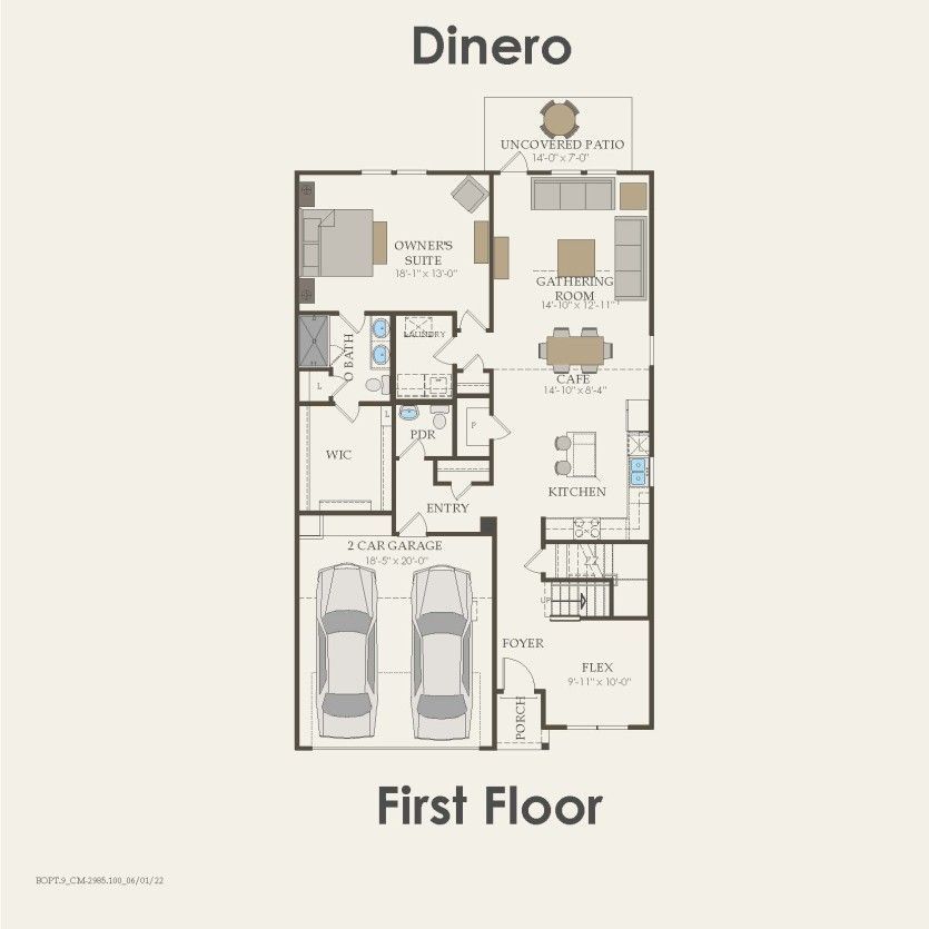 First Floor 4 br / 2.5 ba