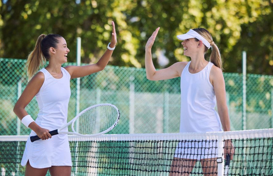 Play a Friendly Game of Tennis