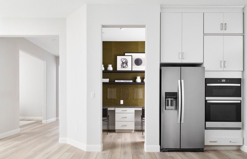 Modern kitchen with plenty of storage