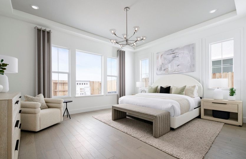 Large owner's suite with plenty of sunlight