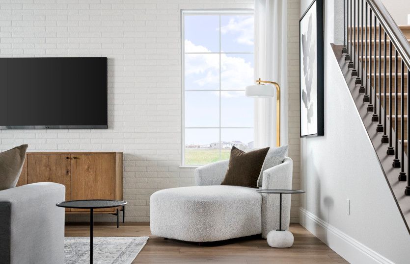 Gathering room with plenty of natural light