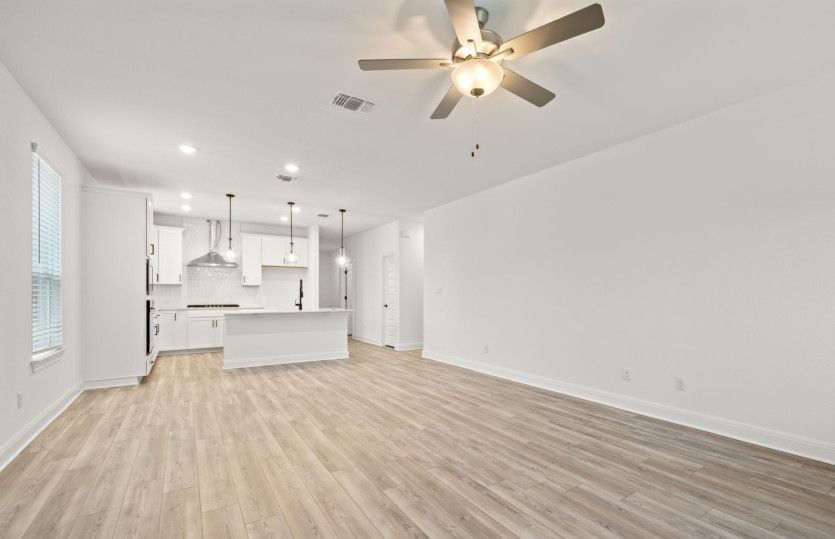 Gathering Room Overlooking the Kitchen